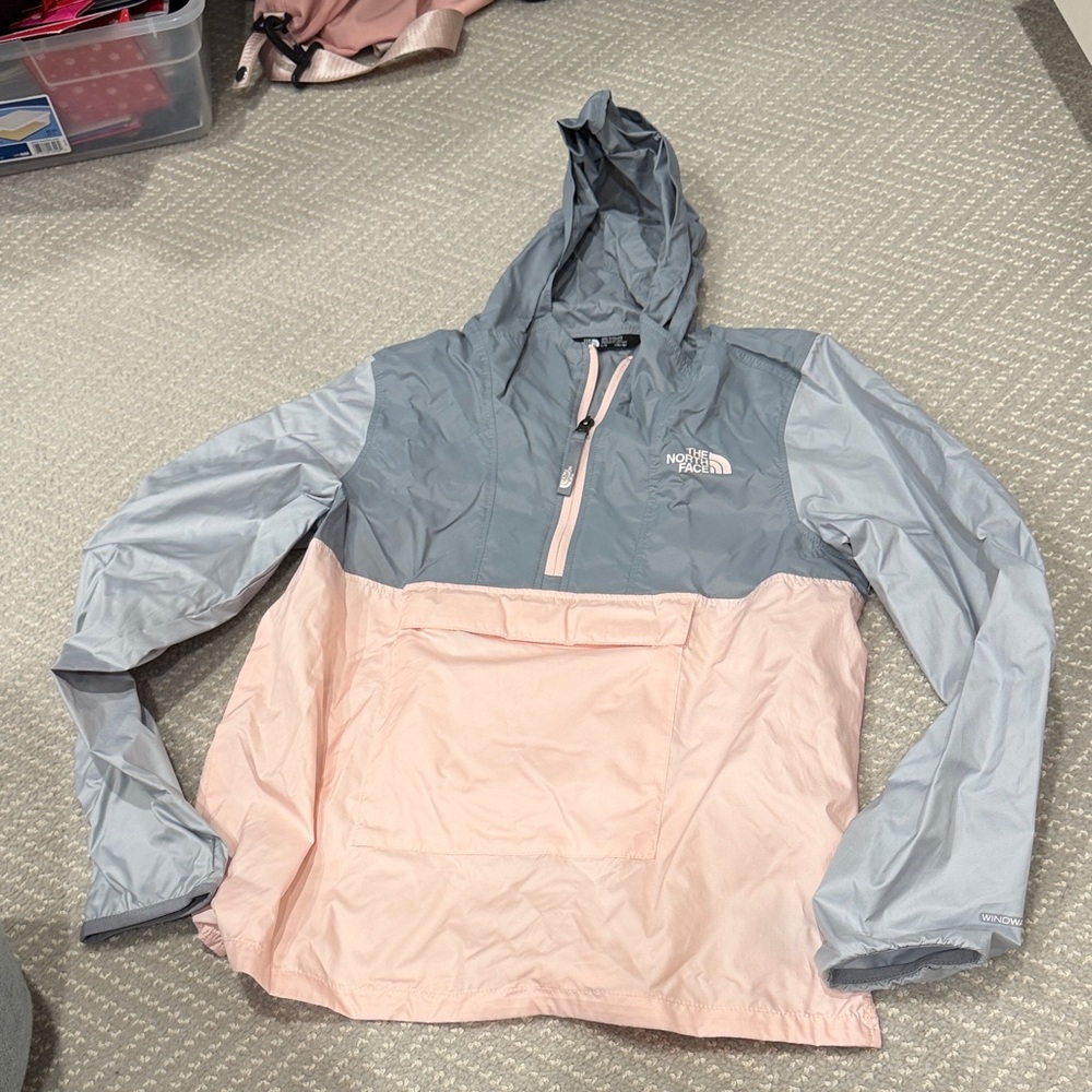 The North Face Light Pink and Gray Jacket